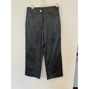 J.Crew Crewcuts Girls Faux Leather Pants Size 8